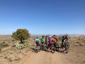 Happy Guests on Arizona Black Canyon Mountain Trail | Escape Adventures Bike Tours