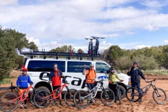 Best of Moab Mountain Bike Tours | Escape Adventures Support Vehicle