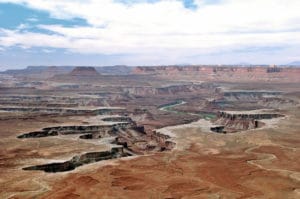 Spectacular Views from Canyonlands Overlook | White Rim Mountain Biking Tours with Escape Adventures
