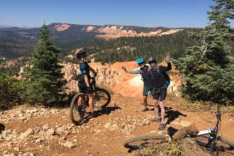 Happy Guests at Escalante Mountain Bike Tours | Escape Adventures