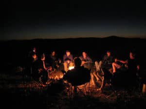 Campfire | Oregon Mt Hood Mountain Bike Tours w/ Escape Adventures
