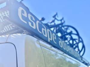 Escape Adventures Bike Tours Van