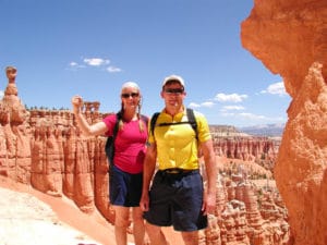 Happy Guests on Bryce and Zion Mountain Bike Tour | Escape Adventures
