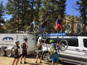 Tetons Mountain Biking Tours | Escape Adventures Bike Trailer