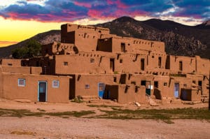 New Mexico Taos Pueblo | Road Bike Tour with Escape Adventures