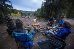 Camping at Crested Butte Mountain Bike Tour | Escape Adventures