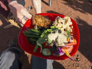 Delicious food provided by Escape Adventures | the Trail of the ancients