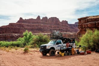 Escape Adventures Support Vehicle | Trail of the Ancient Bike Tours