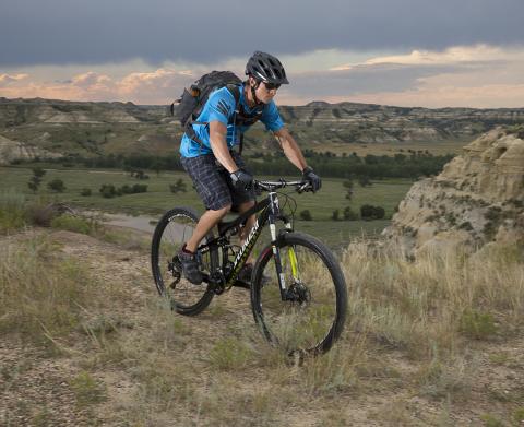 Mountain Bike the Maah Daah Hey Trail in North Dakota with Escape Adventures