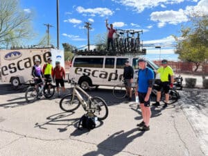 Escape Adventures Mountain Bike Tours & Support Vehicle