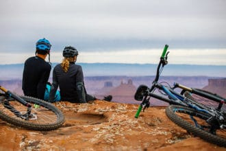 Breathtaking Scenery on a Canyonlands, Arches and Moab multi sport mountain bike tour with Escape Adventures