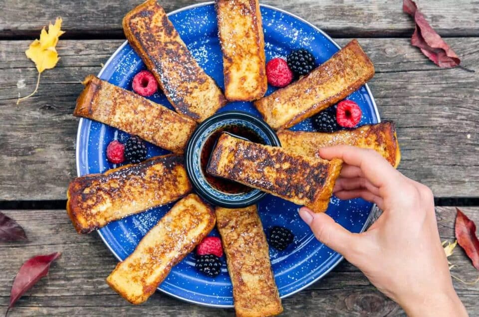 RECIPE: Campsite French Toast Sticks
