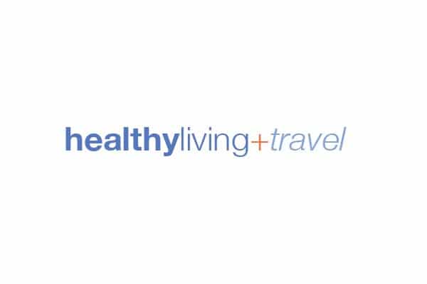 Healthy Living + Travel Logo