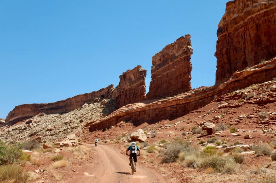 eBike innovating in Canyonlands National Park