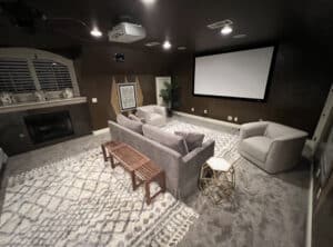 Bentonville Luxury Vacation Home movie suite