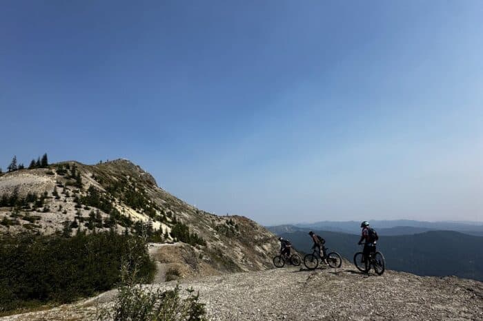 Mount St. Helens mountain biking