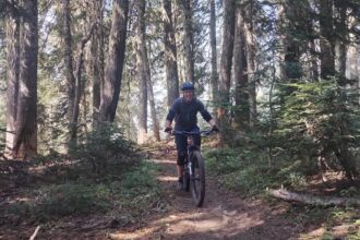 Mount St. Helens mountain biking