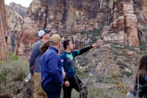 Red Rock Hiking with Escape Adventures tour guide