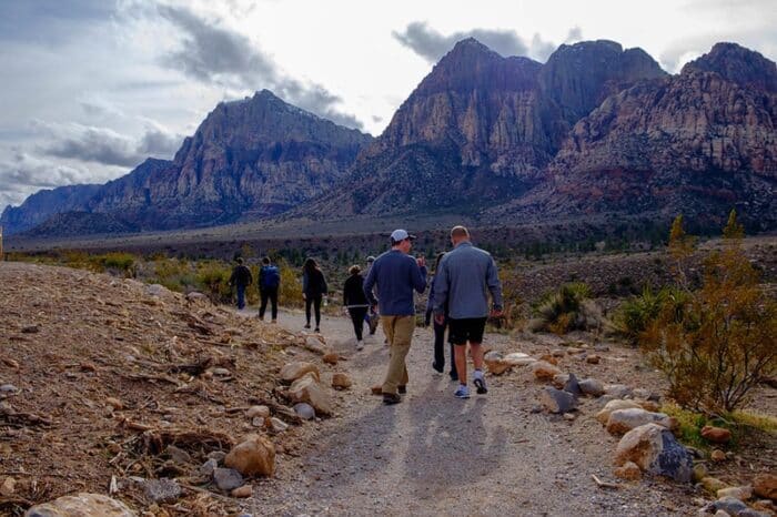 Magnificent views during the Red Rock hike with Escape Adventures
