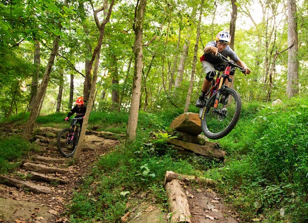 Ozark Mountain biking